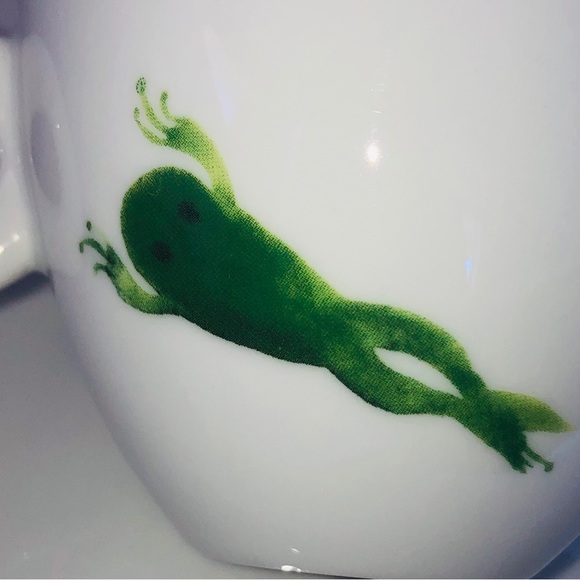 Espresso Frogs Cup Saucer Illy Art Italy Japanese Artist Hironori Murai 2001 - Picture 5 of 5